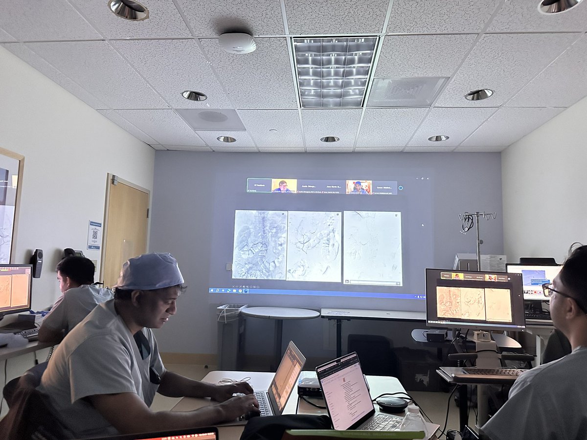 KPVISLA's tweet image. High-yield multicenter Aortic Angio Club with @MCW_VIR @UMichVIR @SLU_VIR. Thanks to @paragpatel_IR and @VISLAMDSCAIP for moderating! Also appreciate @Sab_Shakya @ndlewirecathetr @LoudonNate for organizing. Excited to continue collaborating and learning!