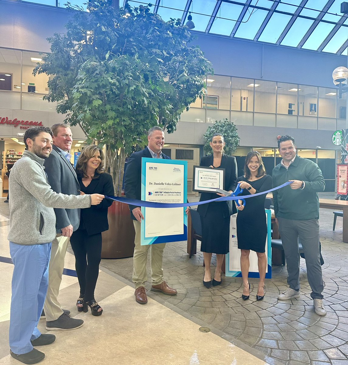 Rutgers RWJ Urology (@rwjurology) on Twitter photo Congratulations <a href="/DrDaniVelez/">Danielle Velez</a> for achieving the AMS 700 Inflatable Penile Prosthesis Center of Excellence status at RWJ! Congratulations <a href="/DrDaniVelez/">Danielle Velez</a> for achieving the AMS 700 Inflatable Penile Prosthesis Center of Excellence status at RWJ!
