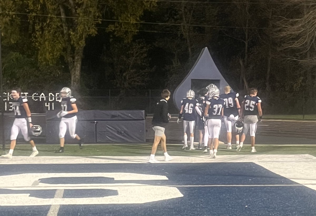 Big win tonight by the Granville Freshman 🏈 team over Big Walnut.  Go Blue Aces!!