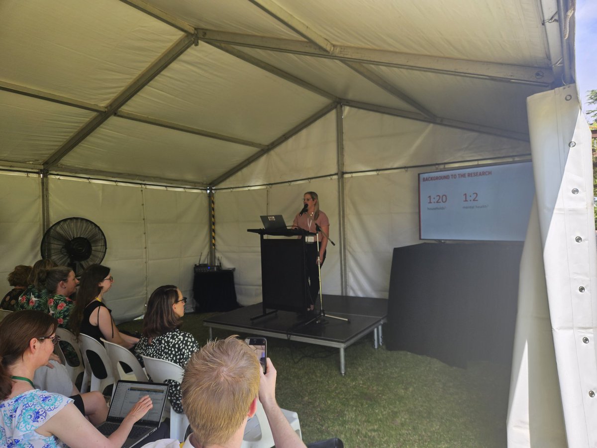 The importance of #active #engagement in community for transitioning from military into #rural communities to help fill the void. <a href="/KylieCarra/">Dr Kylie McIntyre, PhD</a> <a href="/LaTrobeRHS/">La Trobe Rural Health School</a> <a href="/LaTrobeHRI/">Holsworth Research Initiative</a> <a href="/SARRAHealth/">SARRAH</a>