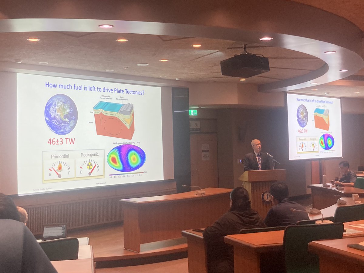 NguyenC99180975's tweet photo. Great talk by Professor William F. McDonough on global tectonics engine at Institute of Earth Sciences, Academia Sinica. https://t.co/CerlOvrk1o