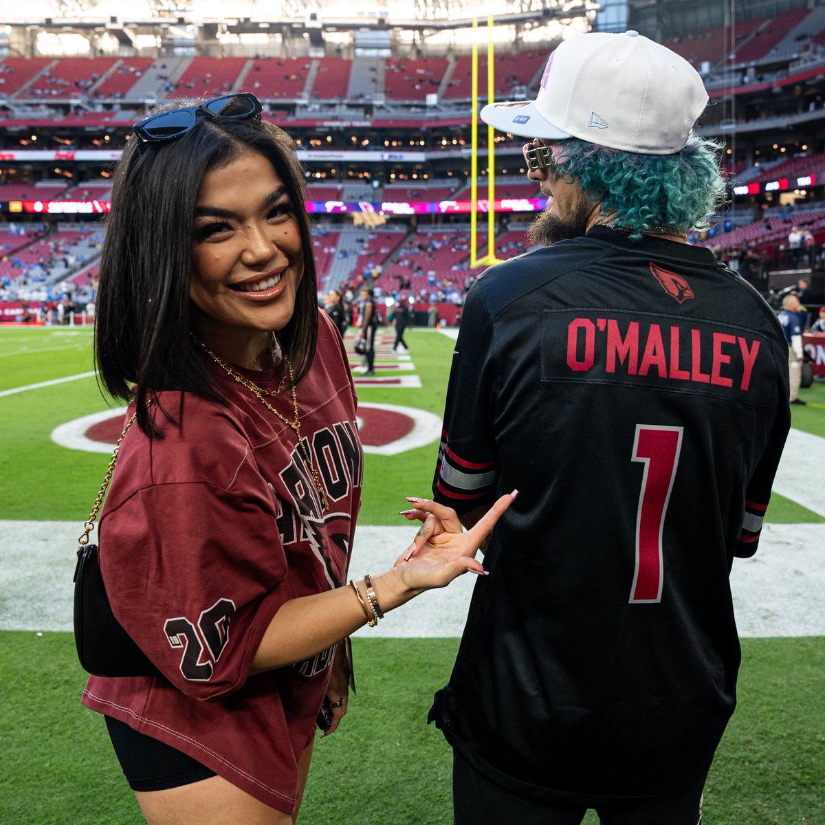 ufc's tweet image. MNF? Why not? 

Sup, @AZCardinals  👋