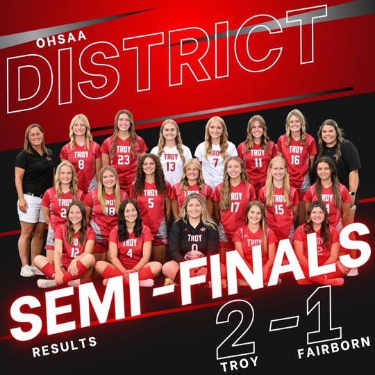 Troy HS Women’s Soccer tweet media