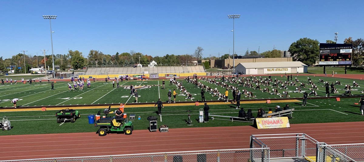 Thankful for a great visit at <a href="/valpoufootball/">Valpo Football</a> ! Really enjoyed meeting   <a href="/ROADS2GREATNESS/">Dayven Coleman aka “Coach DayDay”</a>!  Thank you <a href="/Coach_MHull/">Marc Hull 🏁 🦬🤘🏾</a>  for inviting me!!🛡️🟤🟡

<a href="/CoachLFox/">Landon Fox</a> 
<a href="/JPIIKnightsFB/">JPII Football</a> 
<a href="/JPIIAthletics/">Pope Prep Athletics</a> 
<a href="/CSmithScout/">Chris Smith</a> 
<a href="/BuckFitz/">NPA/SUPERMAX 100</a> 
<a href="/NatlPlaymkrsAca/">NatlPlaymkersAcademy</a> 
<a href="/AndrewSFlorio/">Andrew Florio</a> 
<a href="/OnTopAthletics/">OnTopAthletics Inc📚🏈⚾️</a> 
<a href="/615recruiting/">615 Recruiting</a>