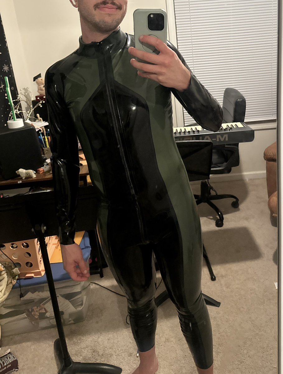 *immediately puts on new suit right after it arrives