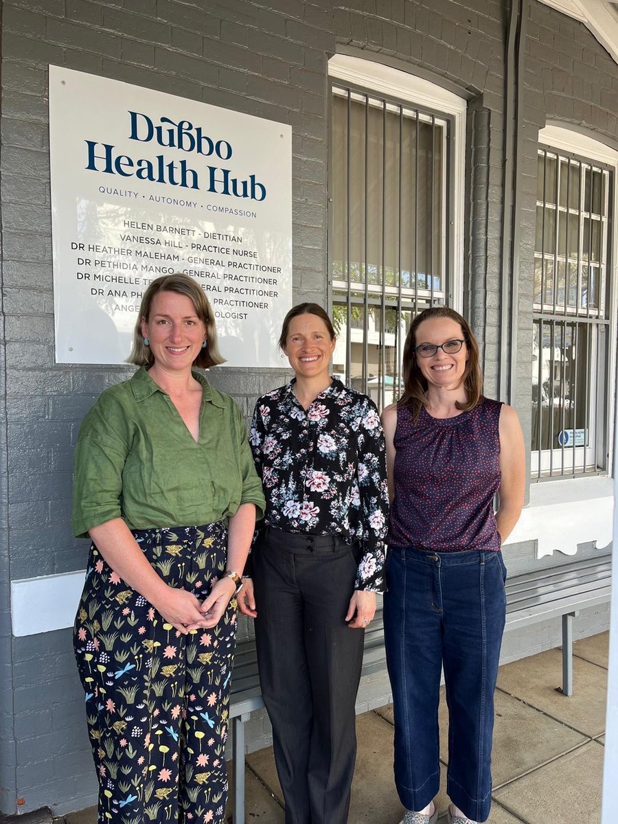 RACGP's tweet photo. Our NSW &amp; ACT Chair @BekHoffman was in Dubbo last week visiting member’s practices and discussing local issues. https://t.co/jHecFoQKyS