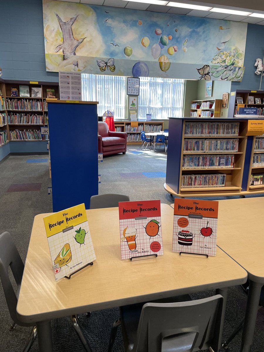HONEYCOMBOOK's tweet photo. New additions to the Port Colborne Library! A big thank you to Cindy Miskolczi and the City of @PortColborne !

#library #childrensbooks #portcolborne #Canada #thereciperecords #foodie #kidsbooks https://t.co/DiyMCJFmJs