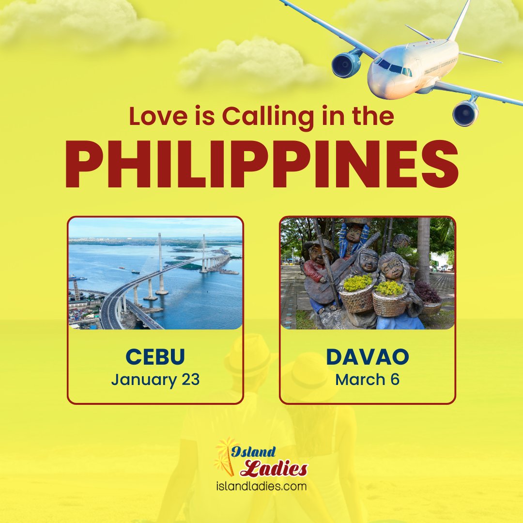 IslandladiesPH's tweet image. Start 2025 with a love story waiting to unfold on our Singles Tour! 🌸

Meet your potential Filipina match and make this year unforgettable. 💑

Explore our tour packages: 👉 bit.ly/Islandladies-S…
 
#islandladies #singlestour #cebutourpackage #visitphilippines #VisitCebu