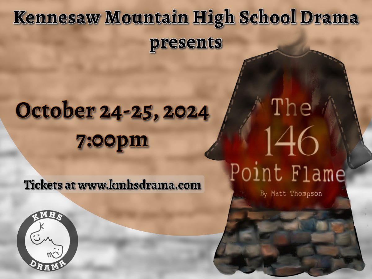 Kennesaw Mountain Drama (@kmhs_drama) on Twitter photo Just go ahead and get those tickets! You donโt want to miss this story and how these young artists tell it! Tickets available at kmhsdrama.com. #kmhsdrama #metamorphosis <a href="/cobbperforms/">Sara Womack</a> <a href="/CobbSchools/">Cobb County Schools</a> <a href="/KMHS_Principal/">Nathan Stark</a> Just go ahead and get those tickets! You donโt want to miss this story and how these young artists tell it! Tickets available at kmhsdrama.com. #kmhsdrama #metamorphosis <a href="/cobbperforms/">Sara Womack</a> <a href="/CobbSchools/">Cobb County Schools</a> <a href="/KMHS_Principal/">Nathan Stark</a>