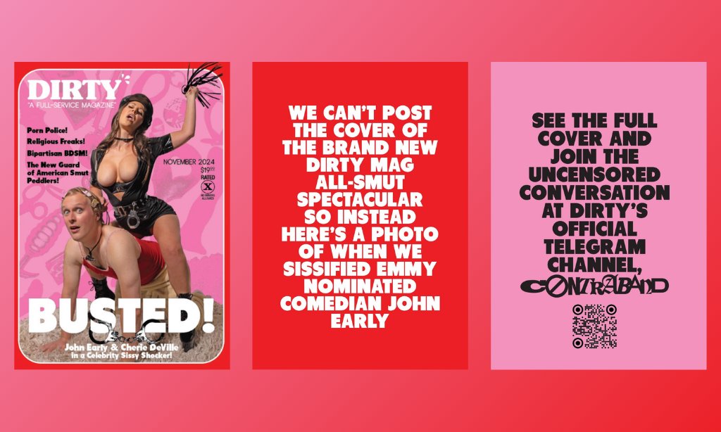 'Dirty' Magazine Announces Release of Pre-Erection Special Issue ow.ly/VeoT50TQoJH  @dirtymagofficial
