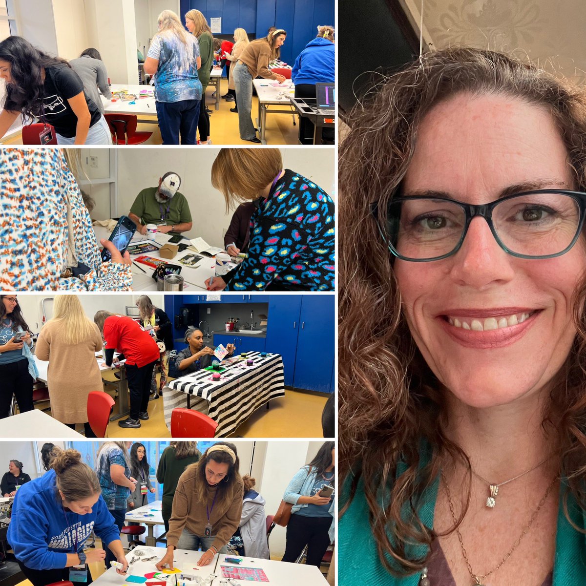 Allison Shepard (@shepardartaps) on Twitter photo I did a thing! I presented at the GAEA fall conference. I loved seeing teachers creating their own mini sample books & having fun conversations about my process & presentation. I appreciate the support & opportunity to share and shine, <a href="/erickson_sarah_/">Sarah Erickson</a> #apsarts I did a thing! I presented at the GAEA fall conference. I loved seeing teachers creating their own mini sample books & having fun conversations about my process & presentation. I appreciate the support & opportunity to share and shine, <a href="/erickson_sarah_/">Sarah Erickson</a> #apsarts