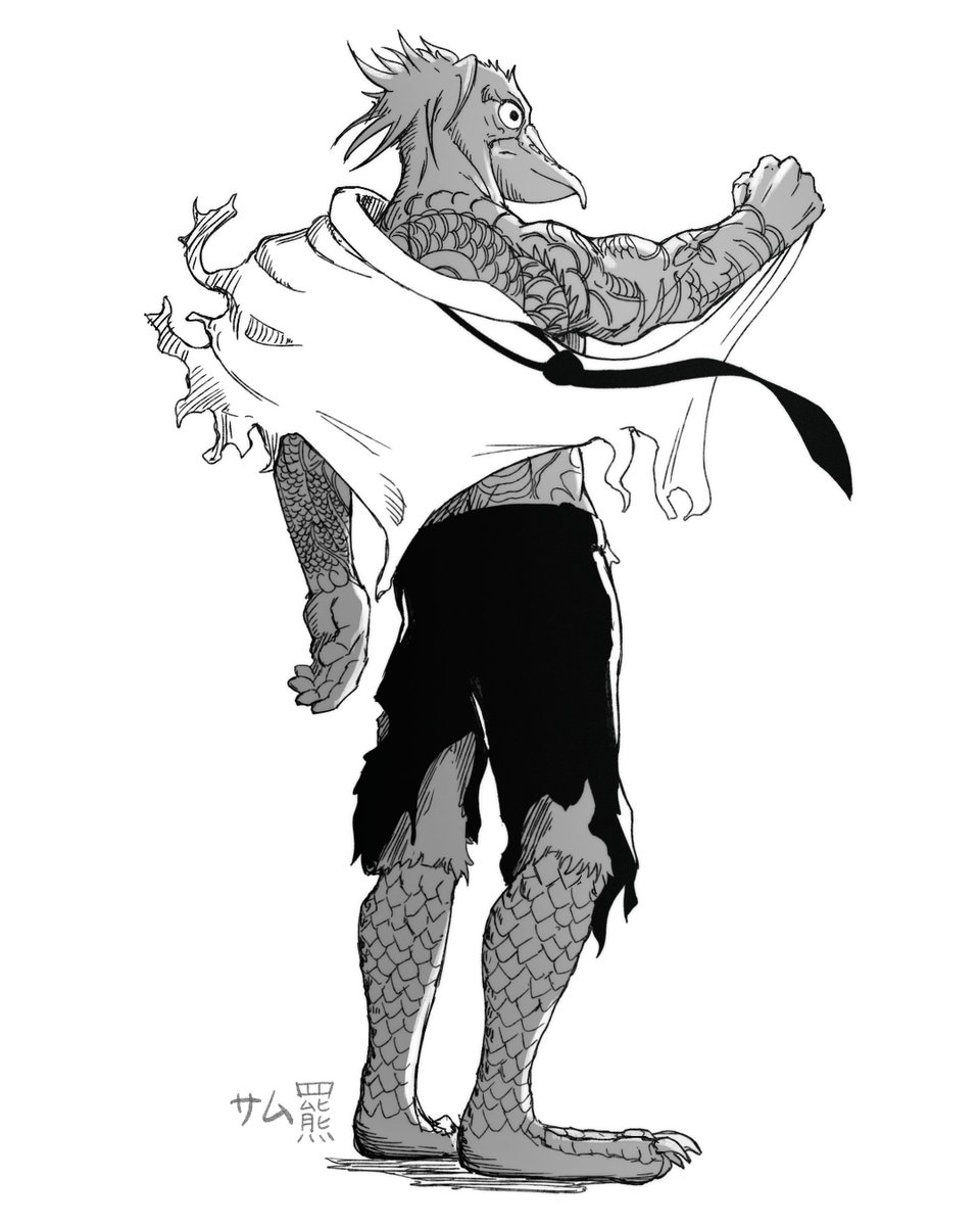 SamHiguma's tweet image. #weretober2024 day 21 - Shoebill