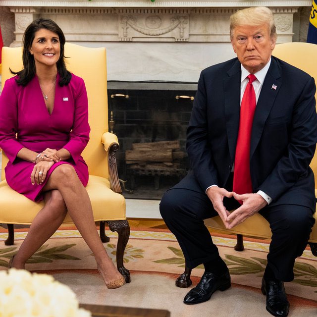 What do you guys think about Nikki Haley joining Trump's team? 
Good idea? Yay or nay? 🤔