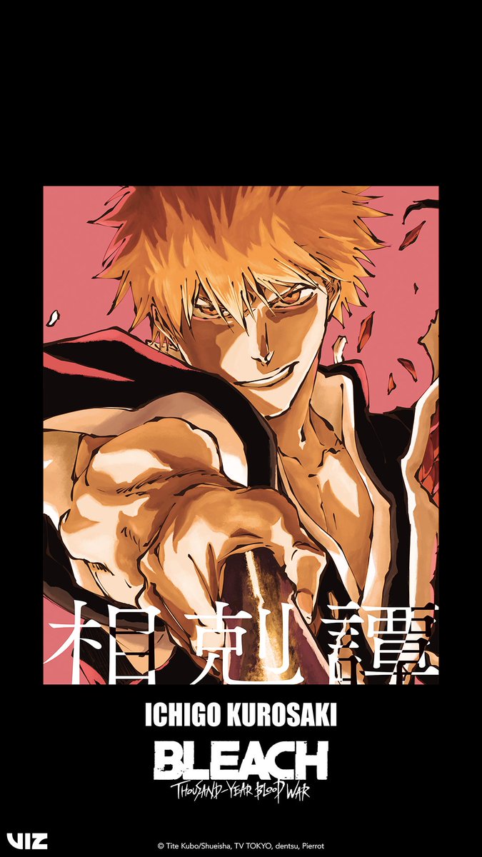 VIZMedia's tweet photo. The Soul Society’s future lies in Ichigo’s hands. ⚔️

#BLEACH Call Your Name Wallpapers! (THREAD) https://t.co/tiWcYXCkXs