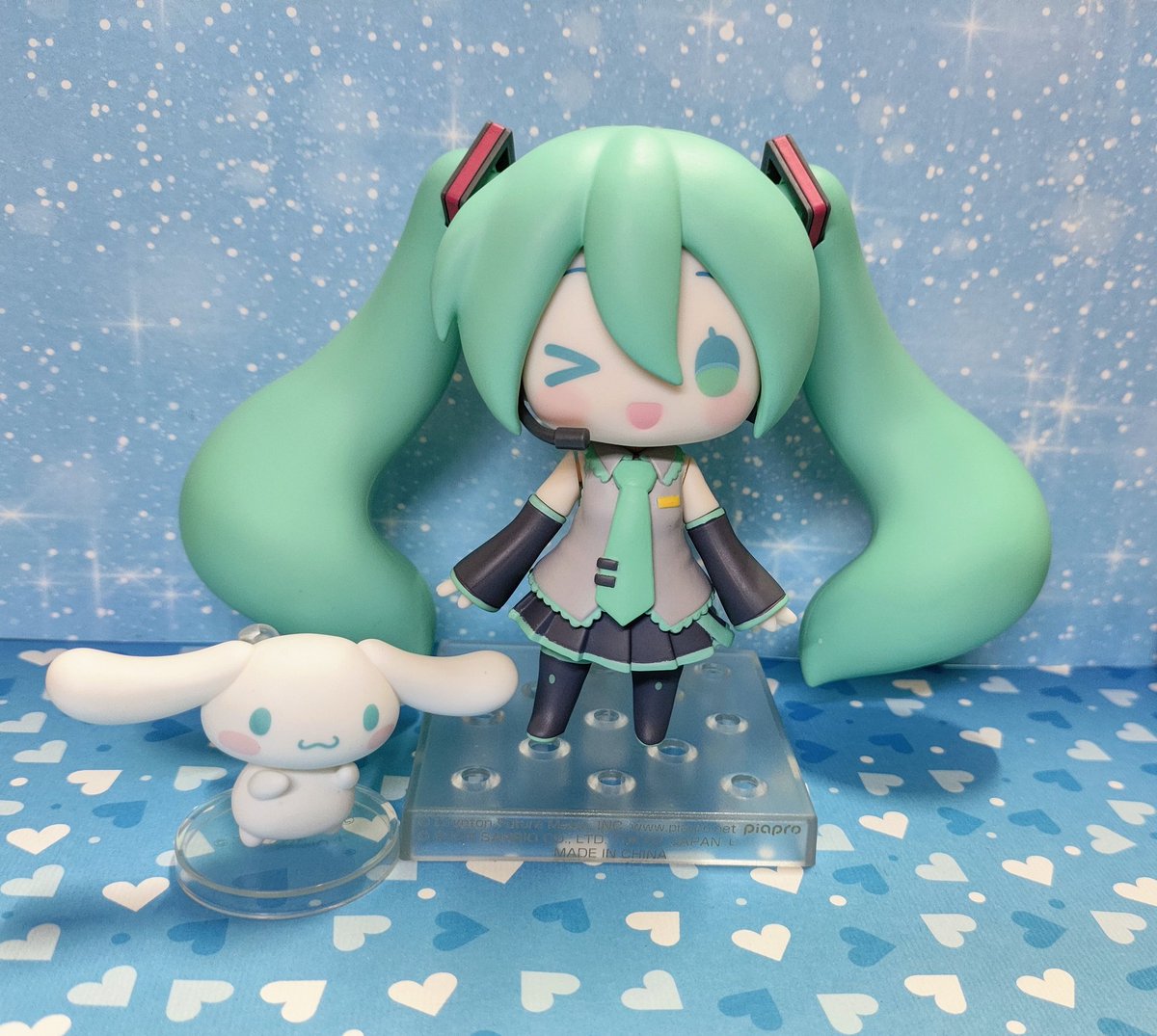 lujinki321382's tweet photo. 初音大耳狗黏土人 和兔子黏土人配件 https://t.co/tW8PTa5Efy