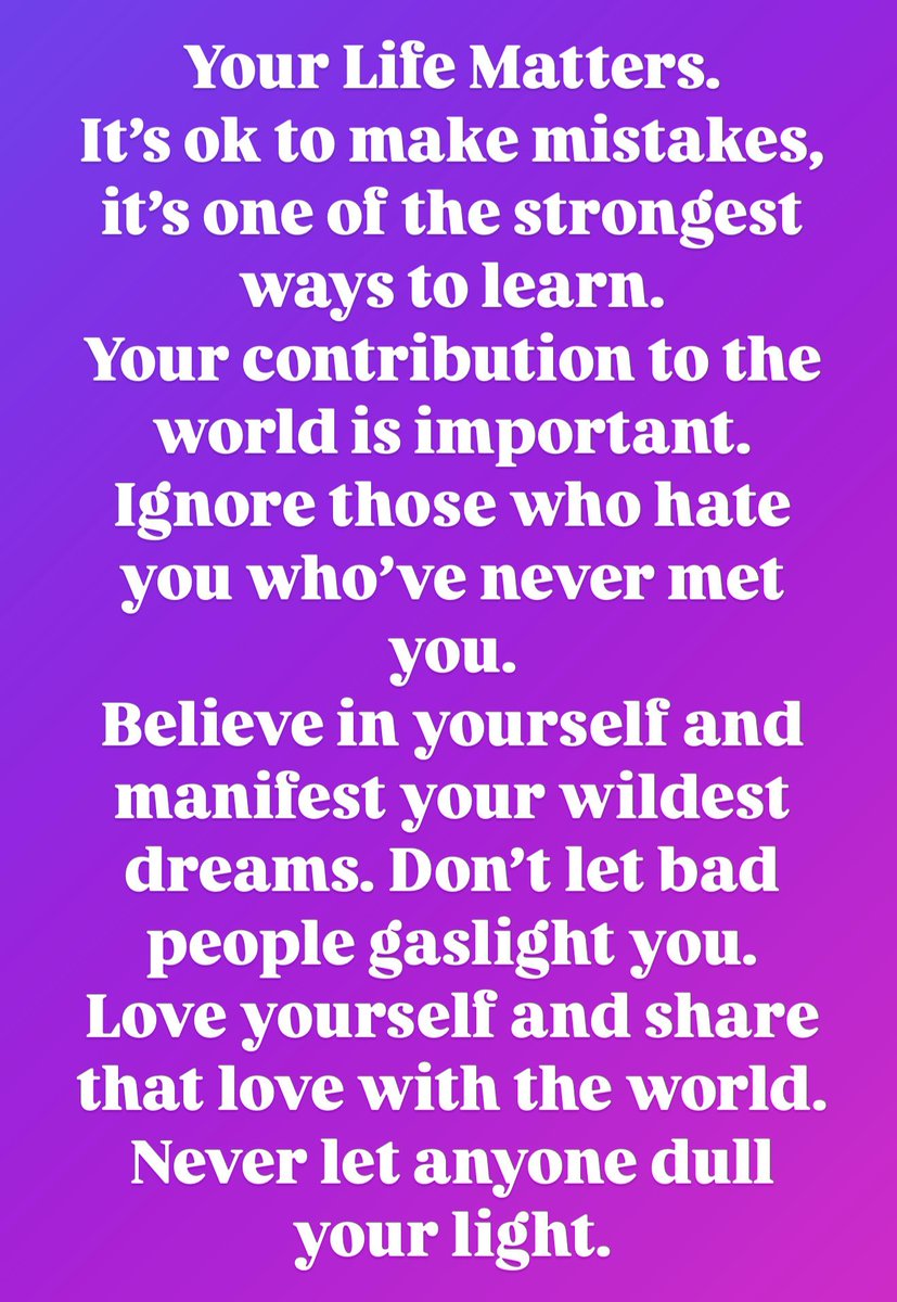 tarastrong's tweet photo. In case today you need this. 💜🦄 and one addition. Magic is real. https://t.co/1wEg8SwOrV