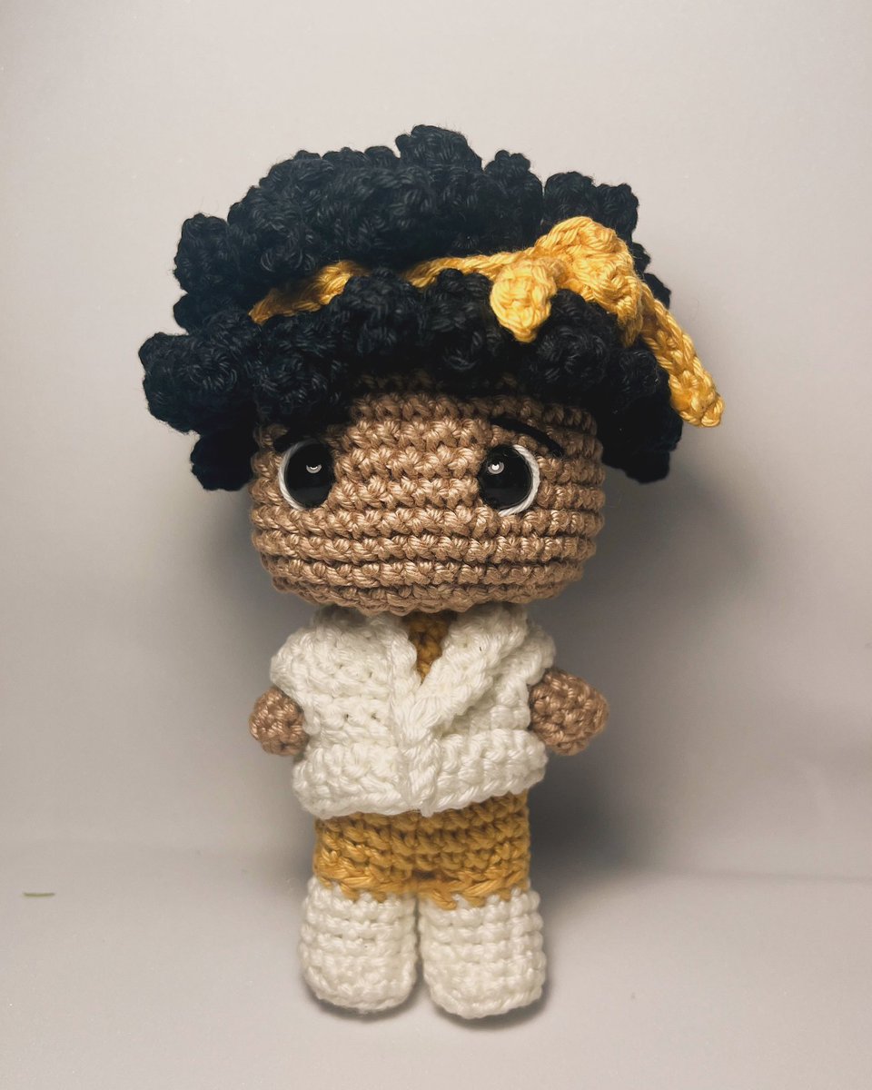 FrancoSinara's tweet photo. Fiz um Amigurumi do @BrunoMars 
#BrunoMarsLiveInBrazil https://t.co/pHy9yfJaP7