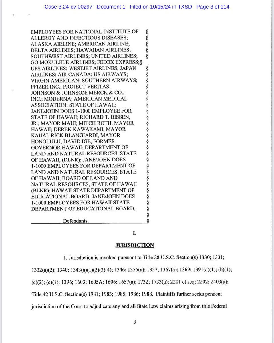 looP_rM_3117211's tweet photo. IT'S FINALLY HAPPENING.

WE THE PEOPLE HAVE HAD ENOUGH.

🚨 #BREAKING: FEDERAL CLASS-ACTION LAWSUIT FILED AGAINST JOSEPH BIDEN - KAMALA HARRIS - PFIZER - MODERNA

🚨 THIS IS MASSIVE.

⚠️ THE LAWSUIT DEMANDS AN END TO:

⚠️ COVID-19 VACCINES

⚠️ CHEMTRAILS

⚠️ 5G TECH https://t.co/W8O88dFnst