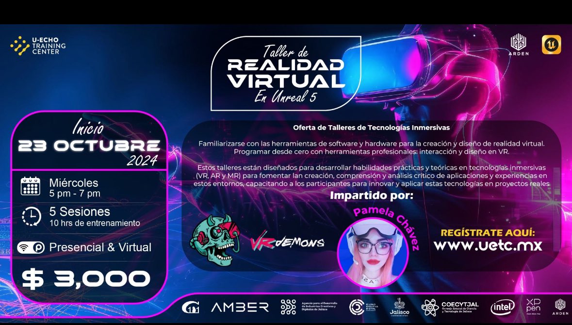 Pame Chavez #VR 🎮🦈 | 🔥XR | #AWE #RealityHack 🔜 tweet media