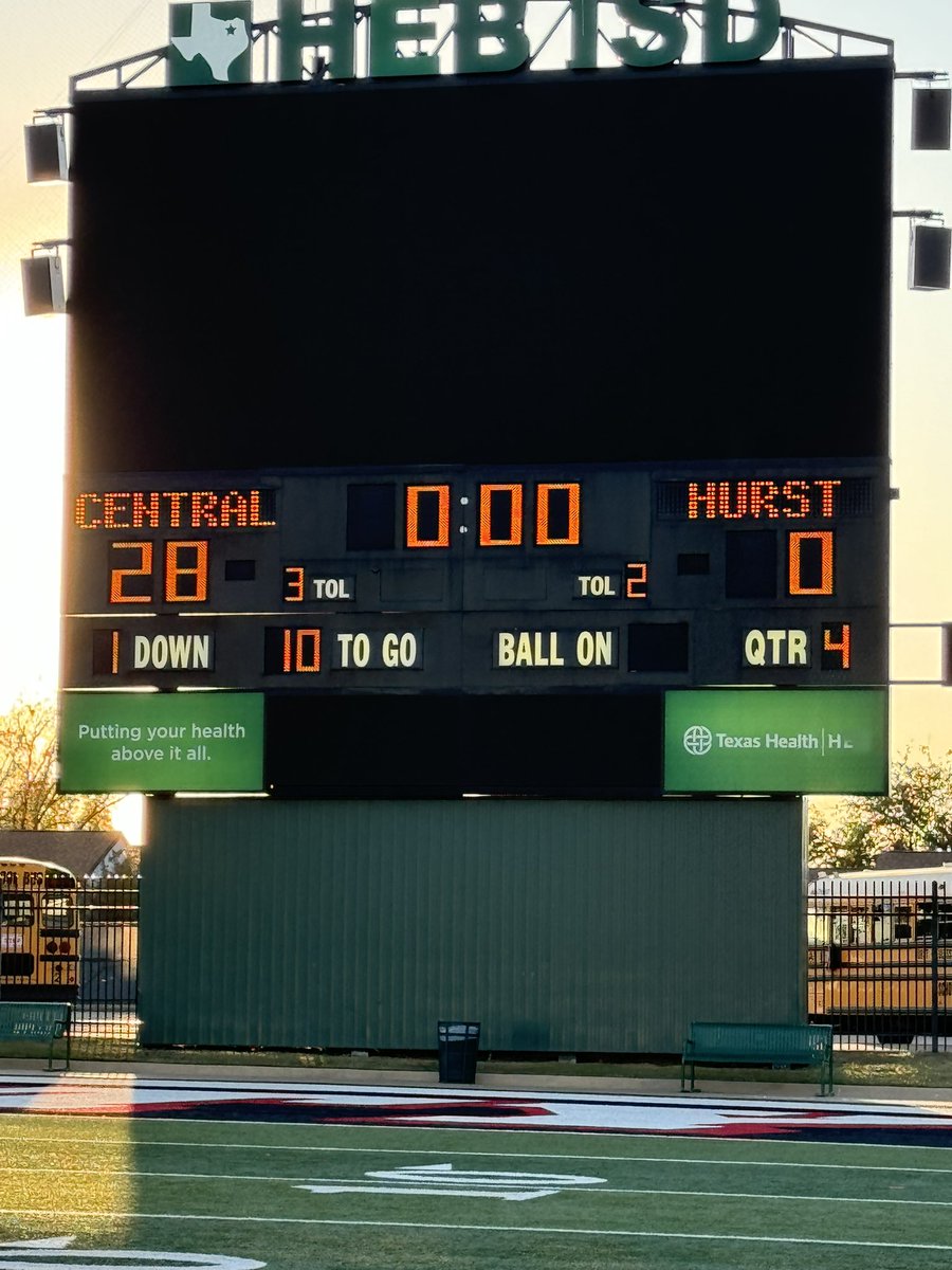 7th grade with double shutouts over Hurst tonight! 
A team 28-0
B team 13-0!