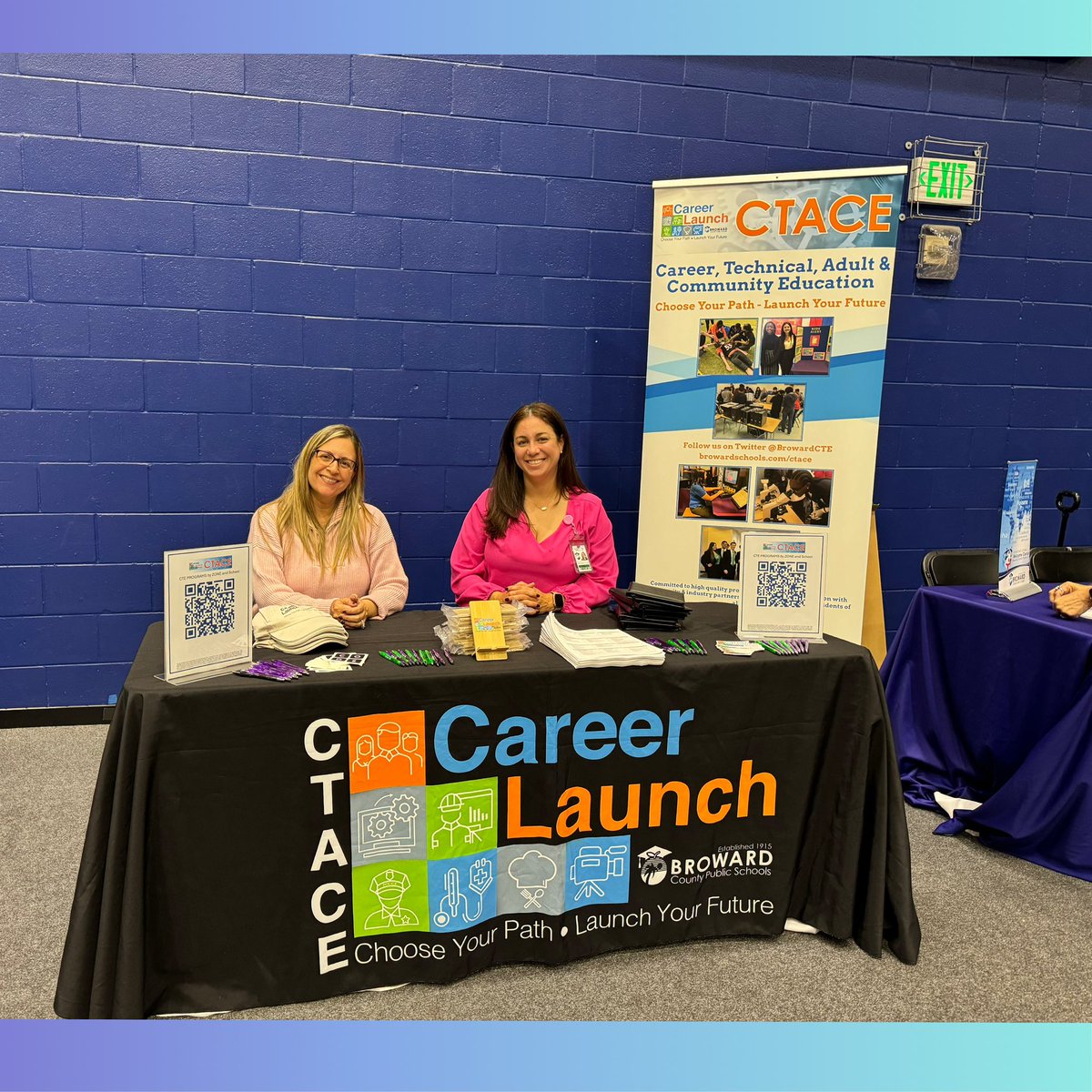 BrowardCTE's tweet image. Magnet Expo Success! 🎉

CTACE was thrilled to share program insights with students and families. Everyone explored what CTACE has to offer!

🔎 Choose Broward and explore the possibilities!

#ChooseBroward #MagnetPrograms #SchoolChoice #CTACE #BrowardSchools#browardcte