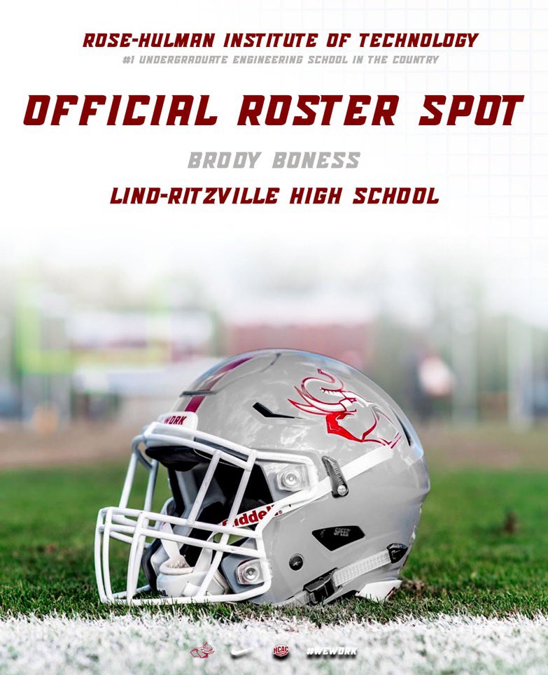 After a great conversation with <a href="/CoachMas_35/">Jalen Masden</a>, I am blessed to have received an offer from the Rose-Hulman Institute of Technology!
<a href="/RoseHulmanFB/">Rose-Hulman Football</a> <a href="/INW_FOOTBALL/">Inland Northwest Football</a> <a href="/PNWSports_/">PNW Sports 𝕏</a> <a href="/CoachBermea88/">Coach B</a>