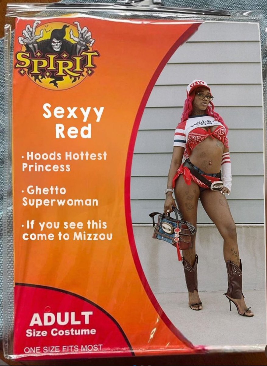 SexyyRed314_'s tweet photo. Yal got yal Halloween fits ready? 😂😂 https://t.co/Nc1g23w1M3