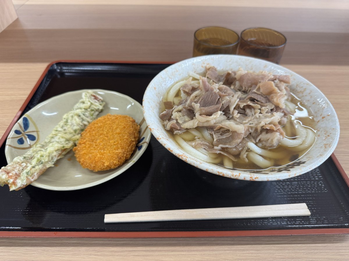 yasu_levo's tweet image. 昼うどん✨
#根っこ