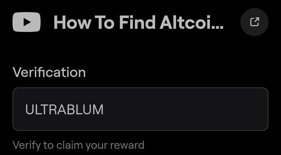 wenwu793115's tweet photo. 撸Blum的宝宝们注意啦！！ 每日视频答案 21 Oct  
 
- How To Find Altcoins? ✅   
- ULTRABLUM  
Claim: 250 BP https://t.co/Li9nvihcbO