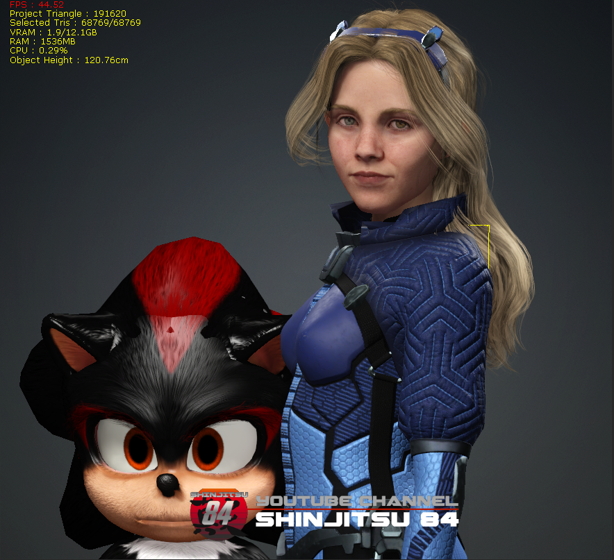 shinjitsu84's tweet photo. Maria Robotnik (Alyla Browne) Day 010, textures still in progress, outfit test fit back on avatar

#WIP #Sonic3 #FanArt #Cyberpunk #Shadow #Maria #SubstancePainter #CC4 #Unreal #SonicXShadowGenerations https://t.co/5ThRQX6KTZ