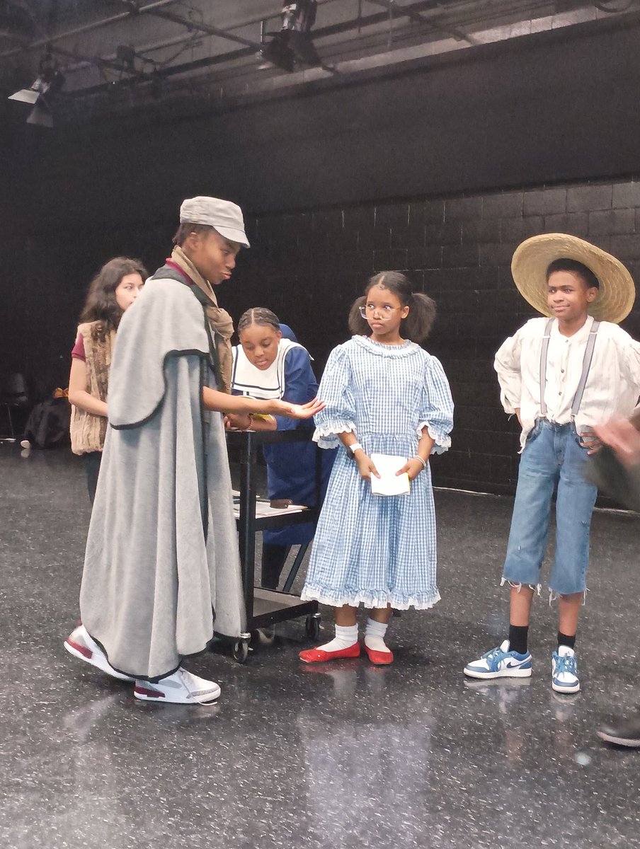 drama_thomas's tweet photo. M. D. Roberts School of the Arts 
Fall Show 
" The Enchanted BookShop" 
Sherlock Holmes  and the other characters from books try to come up with a plan to help Me. Margie a scatter brain owner of "A Likely Story" book store  save her failing book store. https://t.co/YM9V725fDS