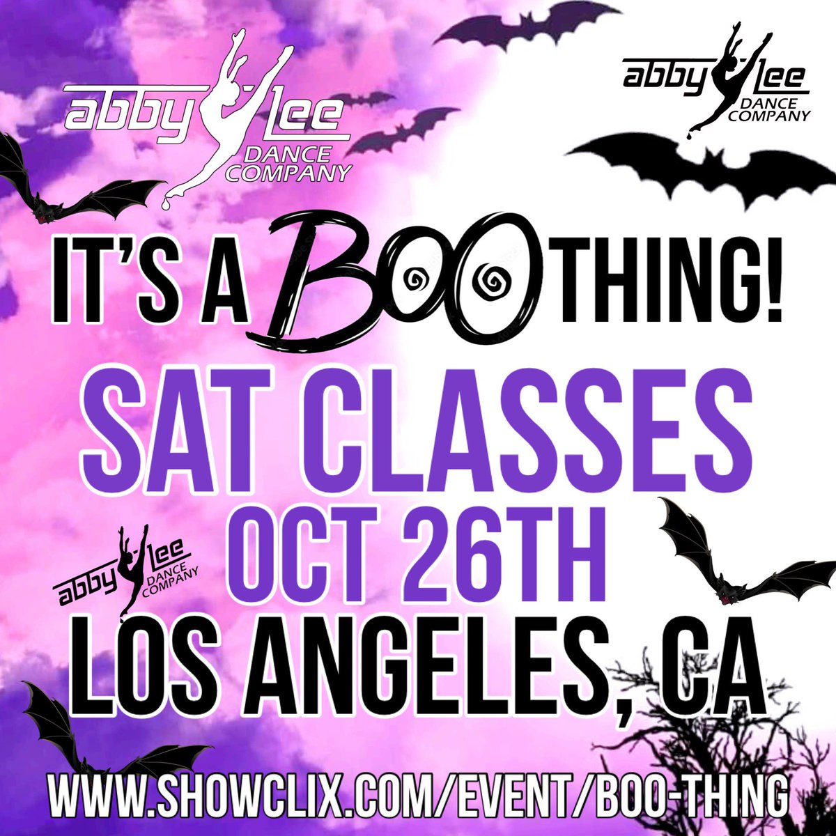 You asked, we listened! 1-DAY Tickets now available for #ItsABooThing 👻🌟 #ALDCLA 
🔗showclix.com/event/boo-thing