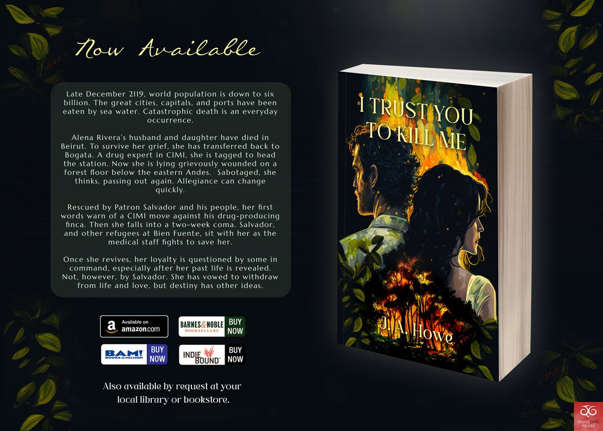 Snuggle in with this riveting, historical romance novel, set in a South American commune of survivalists, farmers, drug lords, and an intuitive international spy, all trying to navigate a harsh new world with heart and hope by <a href="/JoyceAHowe2/">Joyce A Howe</a>.

➲ amazon.com/dp/B0CDVBJHS6 via <a href="/amazon/">Amazon</a>