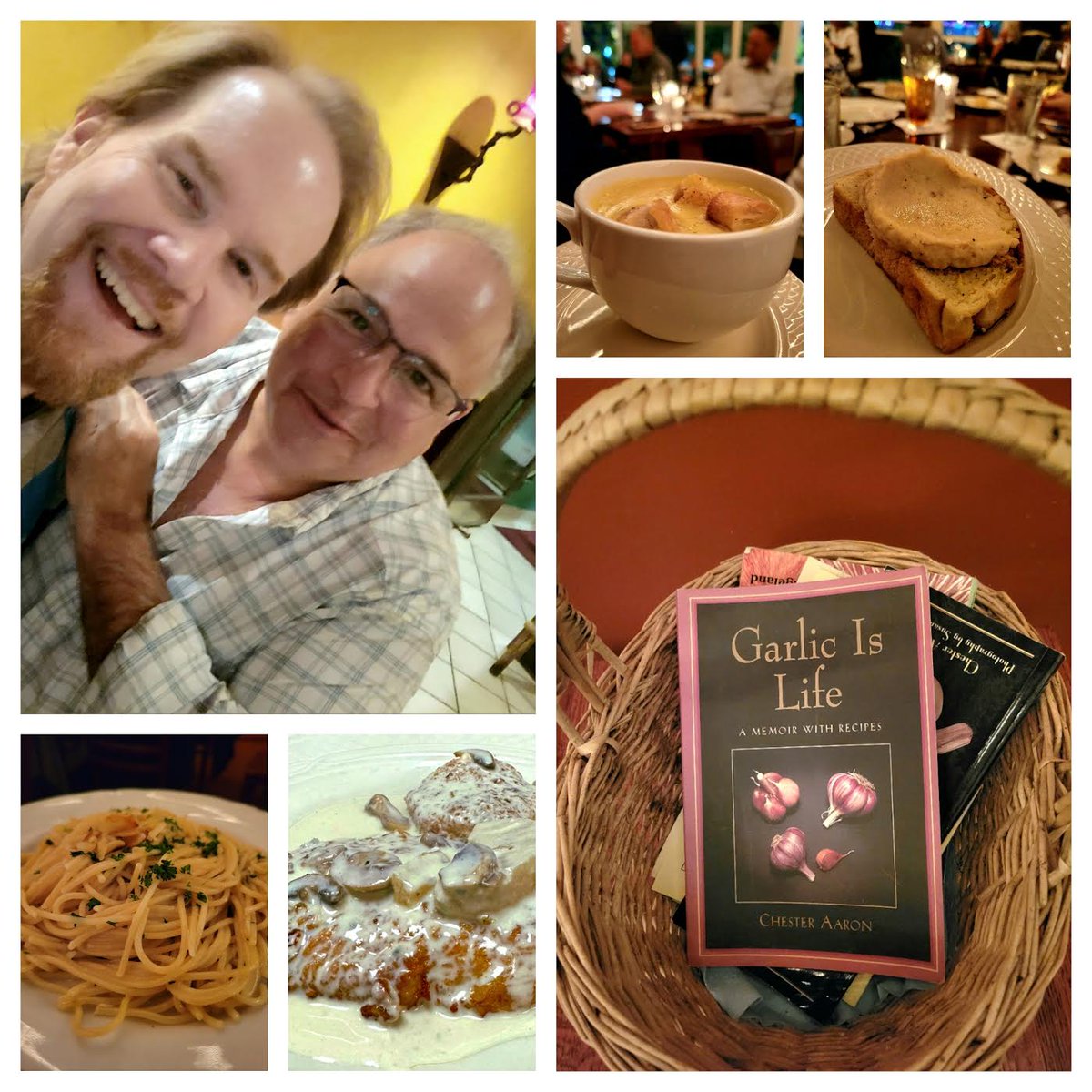 Michael Mackie (@m2esq) on Twitter photo Allegedly, the average American consumes 10-12 lbs of garlic every year.
I wolfed down around half that tonight at <a href="/jasperskc/">Jasper's Restaurant</a>'s annual heirloom garlic dinner club.
In my book, garlic is the world's most perfect food.
I'll be impervious to vampires for at least 48 hours-ish. Allegedly, the average American consumes 10-12 lbs of garlic every year.
I wolfed down around half that tonight at <a href="/jasperskc/">Jasper's Restaurant</a>'s annual heirloom garlic dinner club.
In my book, garlic is the world's most perfect food.
I'll be impervious to vampires for at least 48 hours-ish.