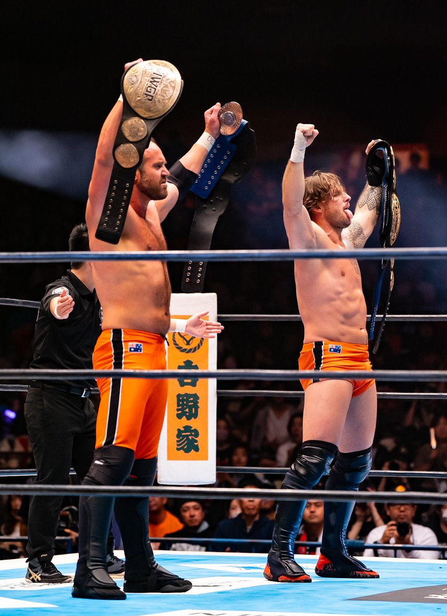 Ready to prove to the AUF universe why we are the best tag team.