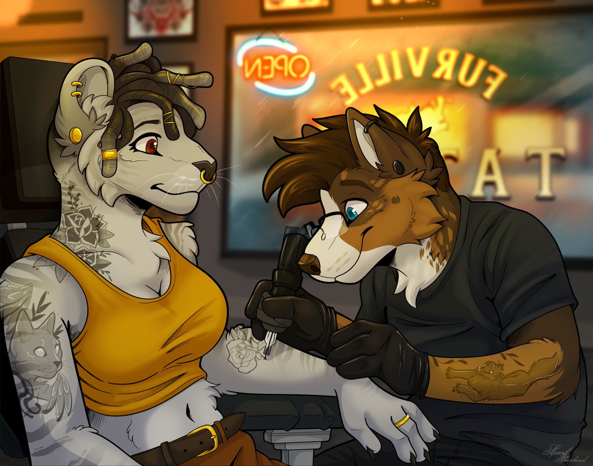 ScarfShepherd's tweet image. ππ¨π°ππ², π'π¦ ππππ«π!
πΎ | πΊπΈ | βοΈ | 24
βοΈ Furry Tattooist & Fulltime Illustrator βοΈ
Click below for commission info & queue!
trello.com/b/h7WIJBxM/scaβ¦