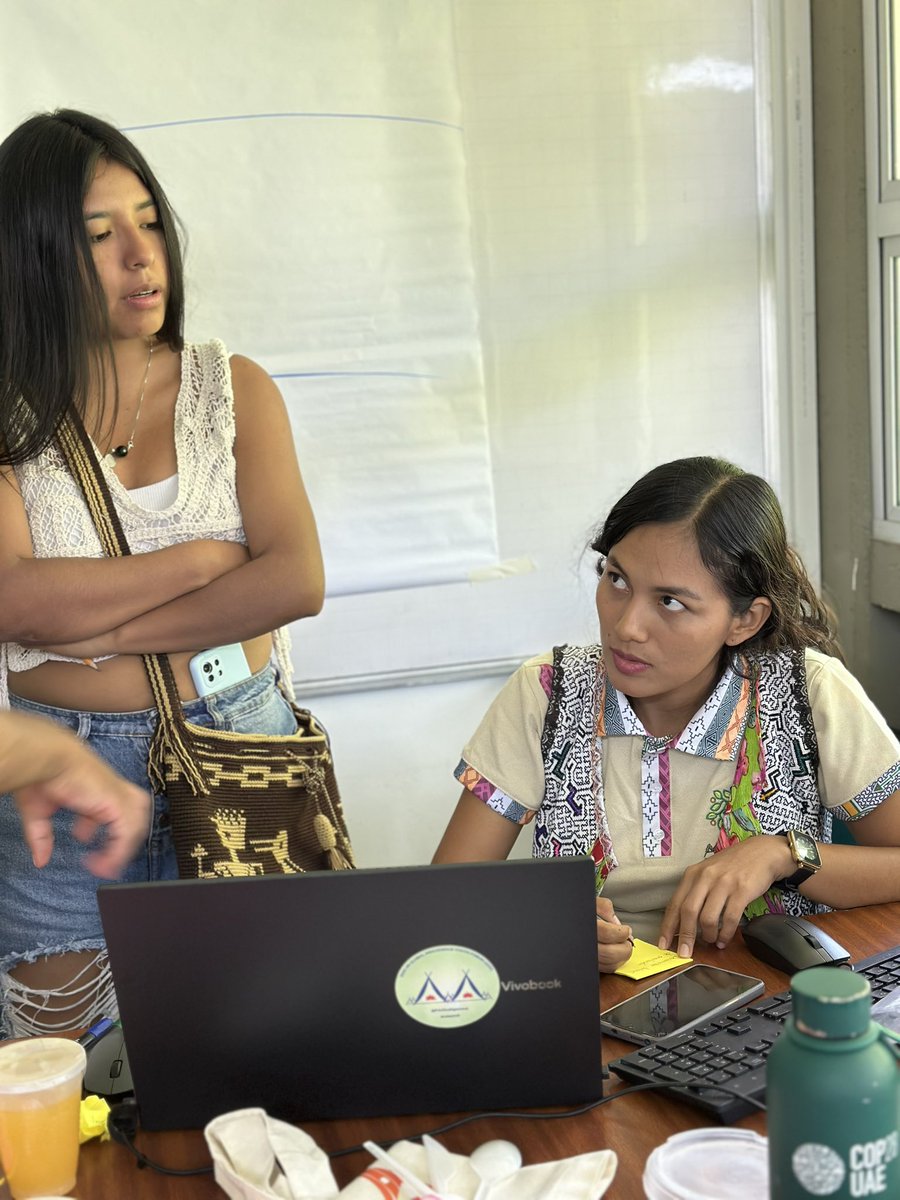 DaliAngelPerez's tweet photo. Construyendo una estrategia regional de incidencia en espacios multilaterales con la Red de Jóvenes Indígenas. 

#COP16DeBiodiversidad #FILAC #BancoMundial #COP16Colombia #PazConNaturaleza 

Universidad del Valle, Facultad de Ciencias sociales. https://t.co/2L0mlLHmDt