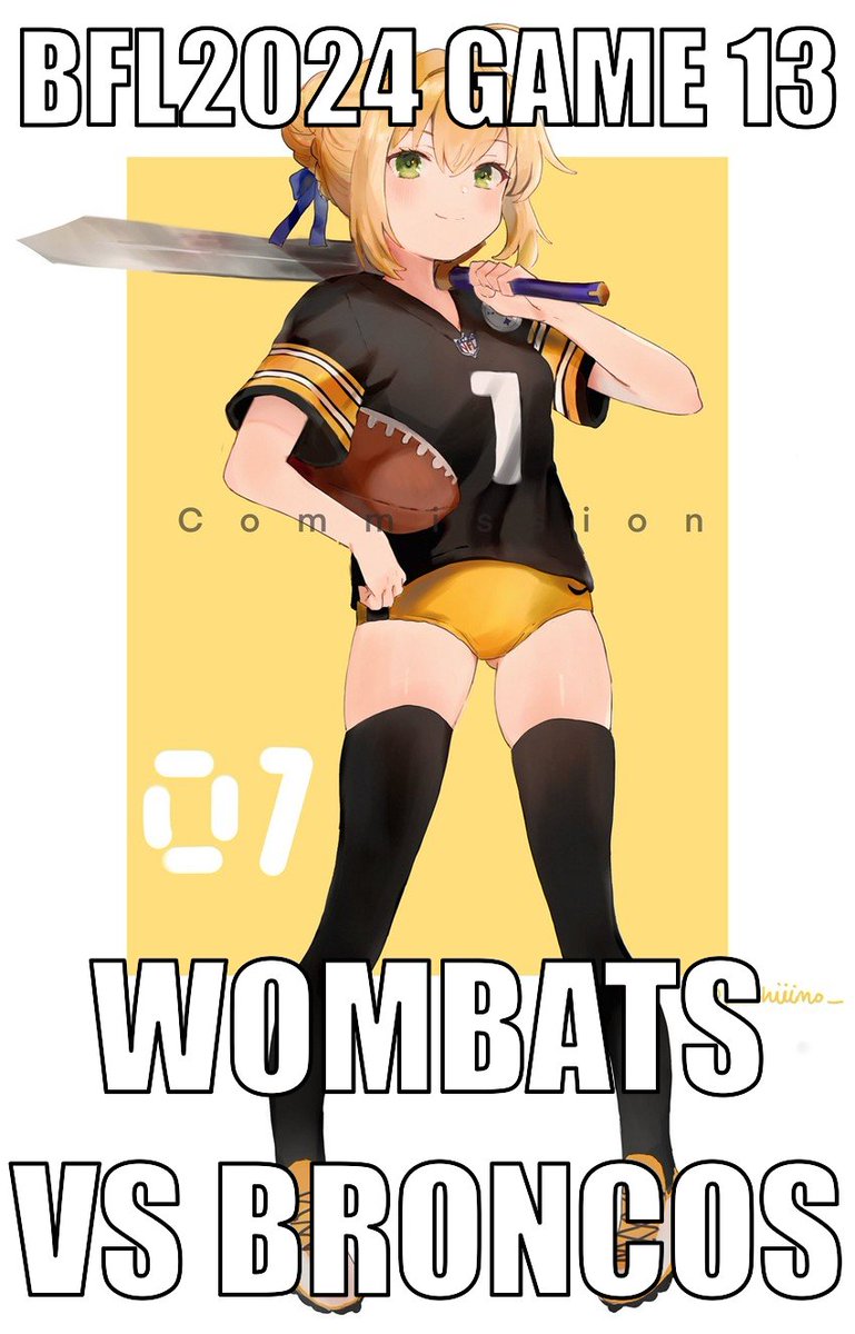 KaptainKisty's tweet photo. #Ahoym80s
#BFL2024Playoffs bound #InvincibleWombats are taking on the Broncos tonight in #MondayNightBFL
#LIVE on #Rumble, #Odysee, and #NCTV
https://t.co/Akuo28IcOP, https://t.co/wOXIOODDnh, or https://t.co/QtA4FFvFc8
#WeebCrew #vtuber #pngtuber #OPngtuber #pirate https://t.co/TLkNcCJkyu
