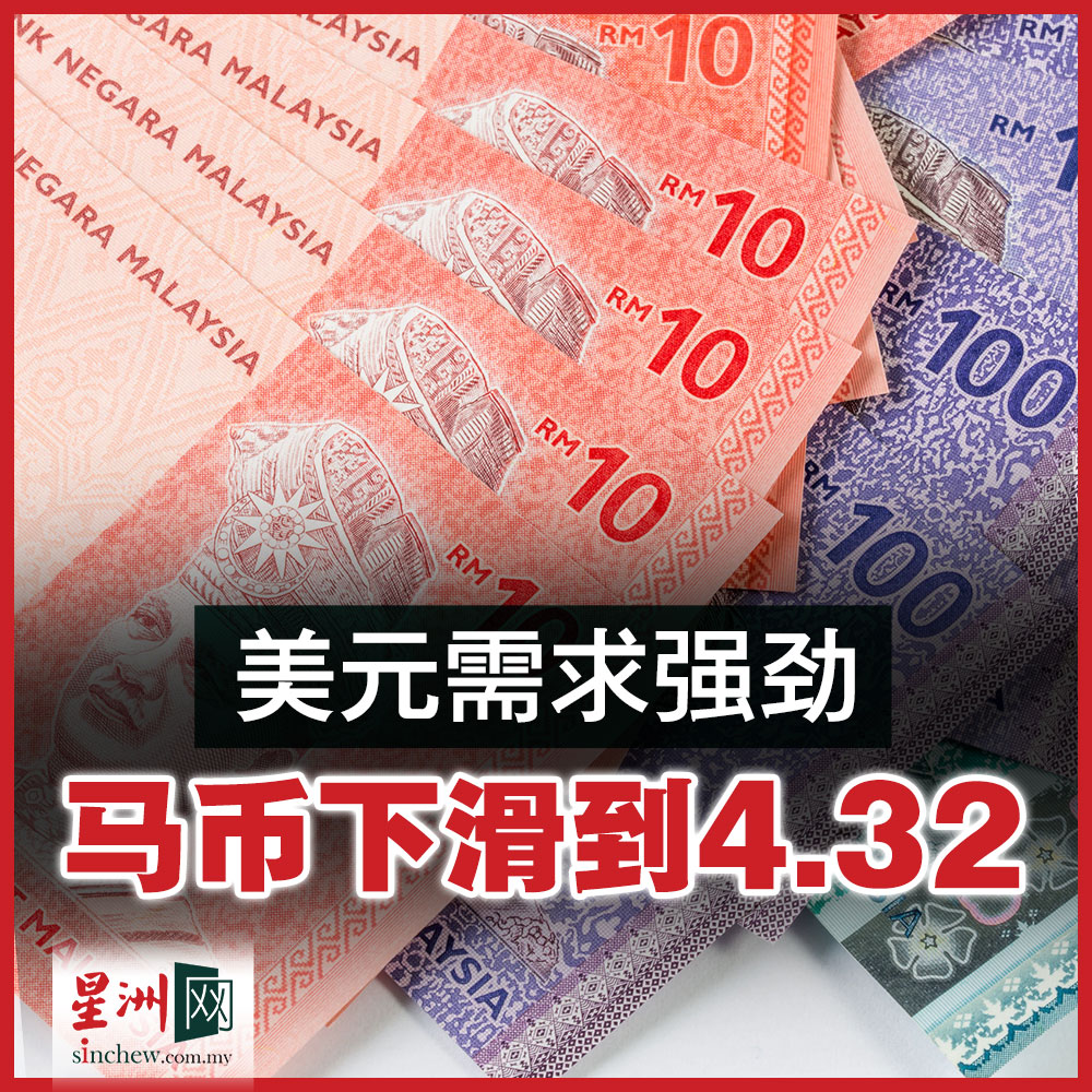 美元指数上涨，马币兑美元早盘贬至逾1个月以来新低，兑新元也一度跌到3.2906。 https://t.co/nXMcdfcgjI