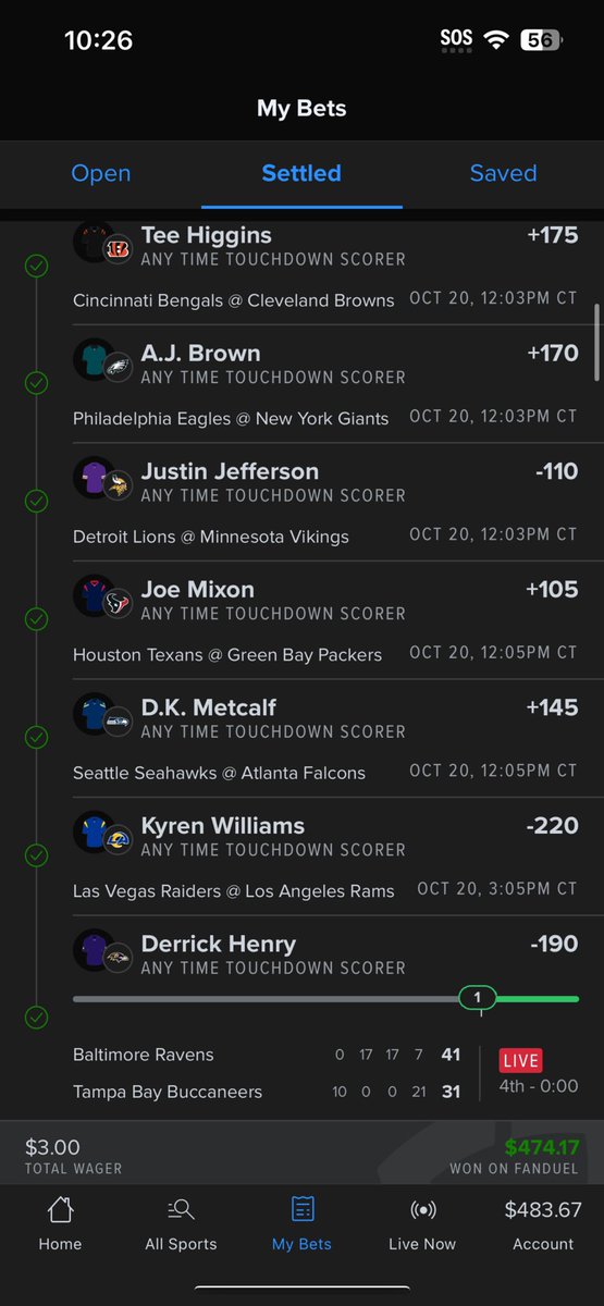 This heater I’m on might NEVER end🔥💰
I got $25 to 2 dub members 🚀🙌
I’m tryna really be one of the greatest to ever do this shit 🗣️🗣️
Just in time for my favorite sport 🙌
RT follow me join the dubclub