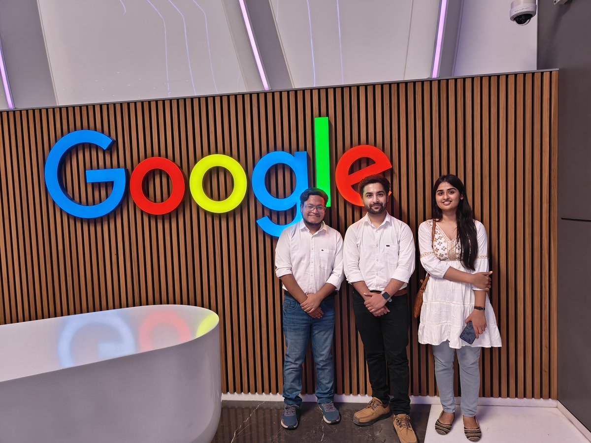 LNMIIT_official's tweet photo. Our GDG on Campus team, secured the Runner-Up position at the Google Gen AI Exchange Hackathon outshining 15,000+ submissions across India
Congratulations to Himanshu, Priyansh, Vanshika for representing LNMIIT and showcasing the power of innovation with AI.
#GoogleGenAI #LNMIIT https://t.co/nB20IBBAnv