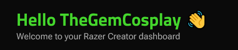 TheGemCosplay's tweet photo. An honour and a pleasure to now be a creator for @RazerANZ ! 
#RazerCreator https://t.co/7AFwAKeTo4