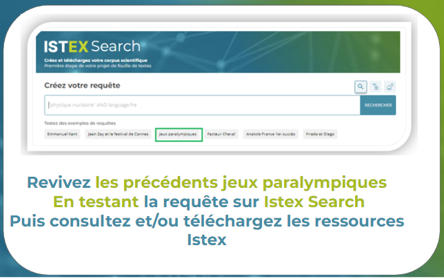 ISTEX_Platform (@istex_platform) on Twitter photo 🔎Explorer les ressources #Istex à l'aide d'Istexsearch.fr 🎦 Voir => istex.fr/breve/revivez-… <a href="/INIST_CNRS/">CNRS Inist</a> 🔎Explorer les ressources #Istex à l'aide d'Istexsearch.fr 🎦 Voir => istex.fr/breve/revivez-… <a href="/INIST_CNRS/">CNRS Inist</a>