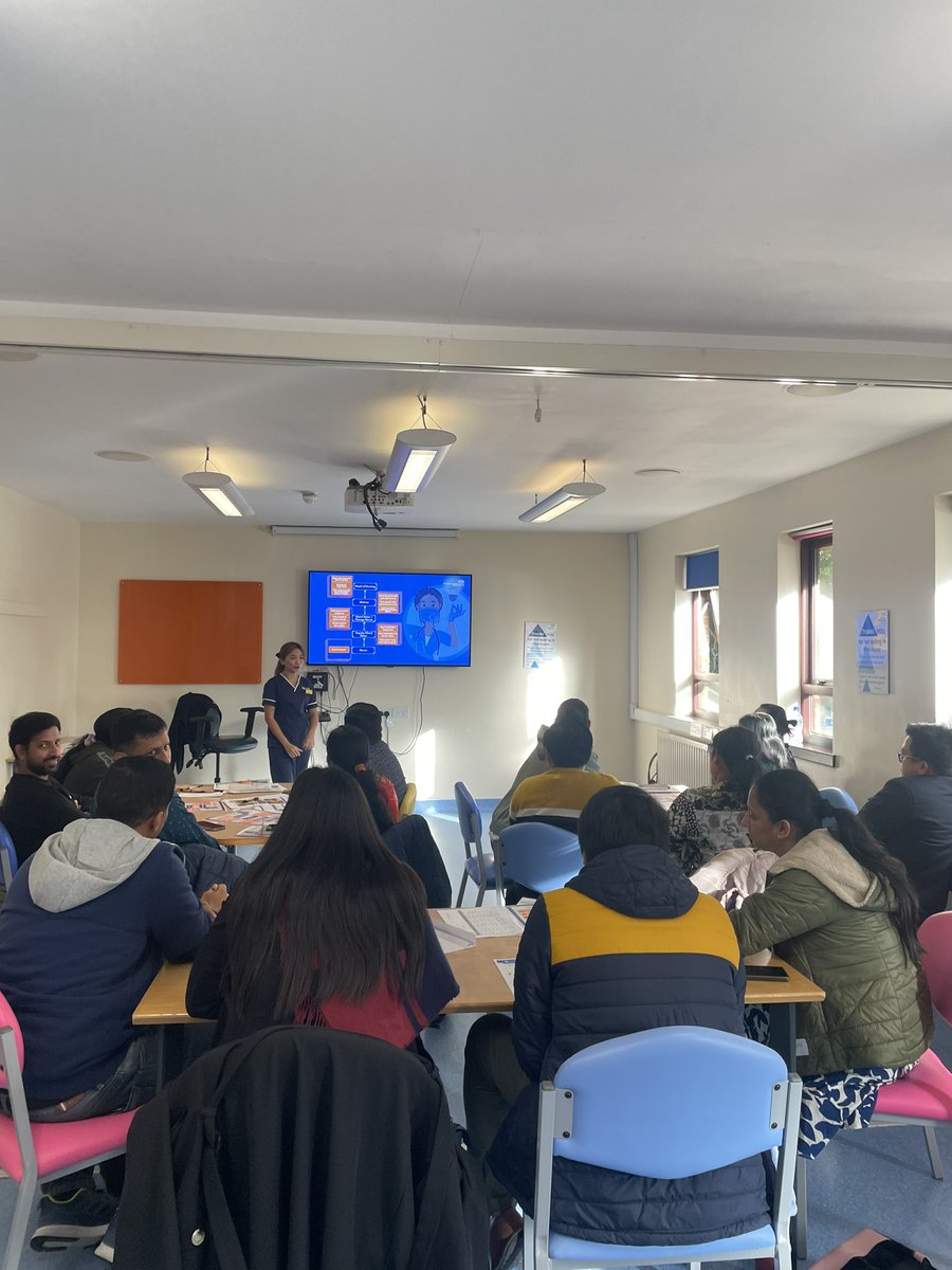 netcesia2's tweet photo. Excited to kick off the first day of our #transitiontoUKRN! 🚀 
As our newly qualified nurses begin their 4-week program me, we’ll continue to make a difference in healthcare. Let’s do this! #ExcellentCareEveryTime
@UHSussex 
@OSN_UHSussex 
@maggiedavies 
@TrishRigby https://t.co/Os1ogQJkld