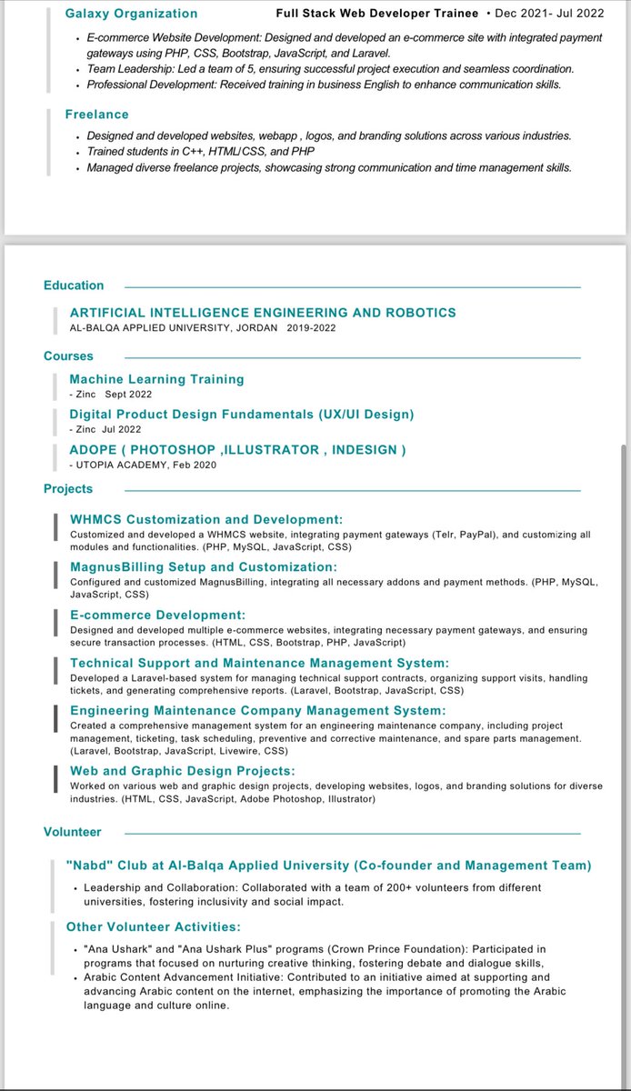 sajazghoul1's tweet image. #هندسة_البرمجيات
 #Back_end
#softwareengineer
لو سمحتوا الي بيقدر يساعده يلاقي وظيفة مناسبة 
 #خلينا_نساعد_بعض
 #خلينانساعدبعض
 #مبرمج #Php #Full_Stack #Webdeveloper #Software_Engineer  
 #وظيفة  #الهندسة #هندسة #engineering #engineer #jobseeker  #jobseekers  #jobseeking…