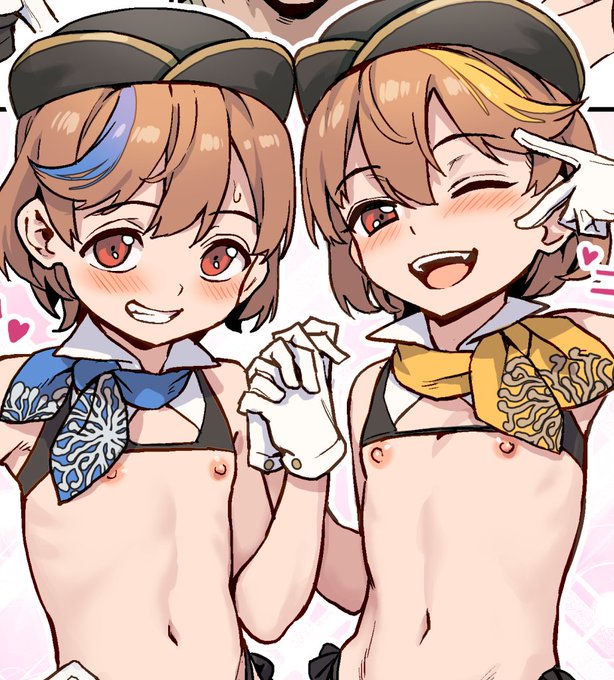 笑顔でバスツアーのガイドをする双子の男の娘 - 新生〇〇〇〇〇 (新生フロンティア)の投稿|ファンティア[Fantia]

ジャイロウさんの絵を投稿中!
毎月新刊、イベント参加情報もあります!
ファンティア登録もよろしくです!

https://t.co/Zd830BWr03

#Fantia #男の娘 #新生フロンティア #ジャイロウ 