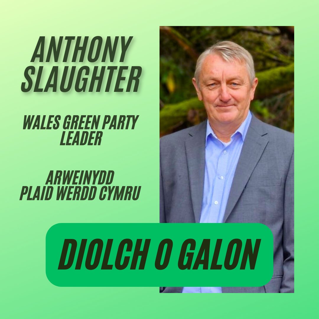 💚 Thank you members for re-electing me as Leader of <a href="/WalesGreenParty/">Plaid Werdd Cymru | Wales Green Party</a> 

🏴󠁧󠁢󠁷󠁬󠁳󠁿 Excited to continue the work of winning a Greener Wales.