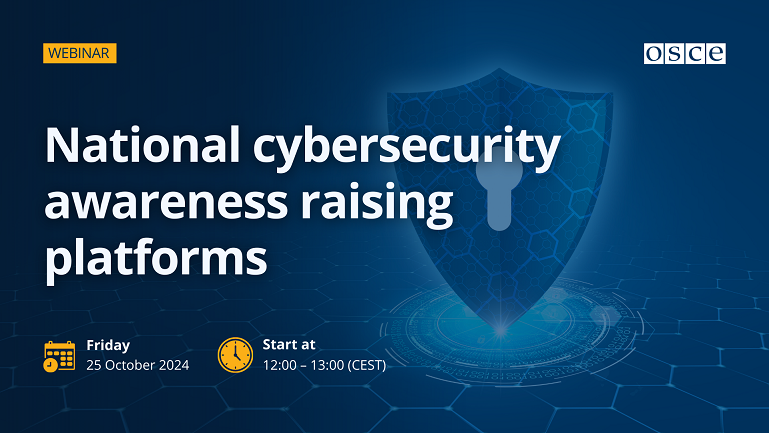 Join us this Friday for our second #CyberSecurityAwareness month webinar which will showcase national efforts to raise awareness of good cybersecurity practices and cyber hygiene.
Register here: t.ly/thz-N