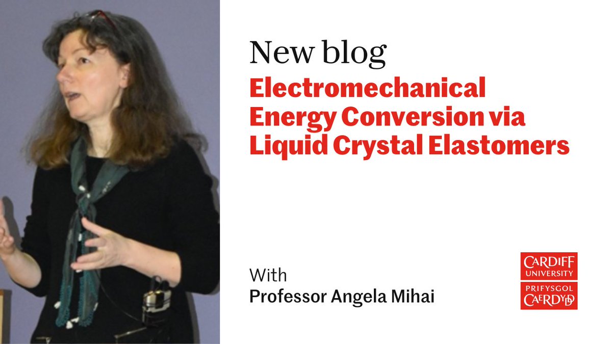 Cardiff Uni Maths (@mathscu) on Twitter photo Check out <a href="/LAngelaMihai/">L. Angela Mihai</a>’s new blog on <a href="/ecmiindmath/">EU Maths in Industry</a>! She talks about how liquid crystal elastomers (LCEs) convert electromechanical energy. Go to 👉 bit.ly/4dYYU0m Check out <a href="/LAngelaMihai/">L. Angela Mihai</a>’s new blog on <a href="/ecmiindmath/">EU Maths in Industry</a>! She talks about how liquid crystal elastomers (LCEs) convert electromechanical energy. Go to 👉 bit.ly/4dYYU0m