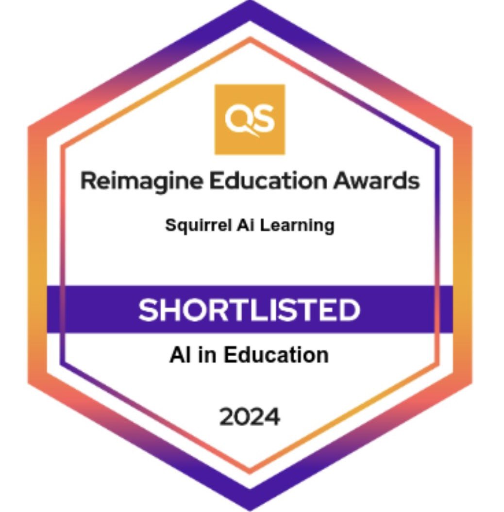 🎉 Congratulations!🎉

We are thrilled to announce that Squirrel Ai Learning has been shortlisted for the prestigious AI in Education Award by #QS Reimagine Education! 🏆 This recognition highlights our innovative approach and reinforces our commitment to transforming education